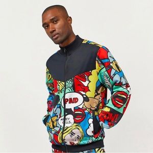 Reason Money Calls Graphic Streetwear Sweatsuit Jacket Men’s XL